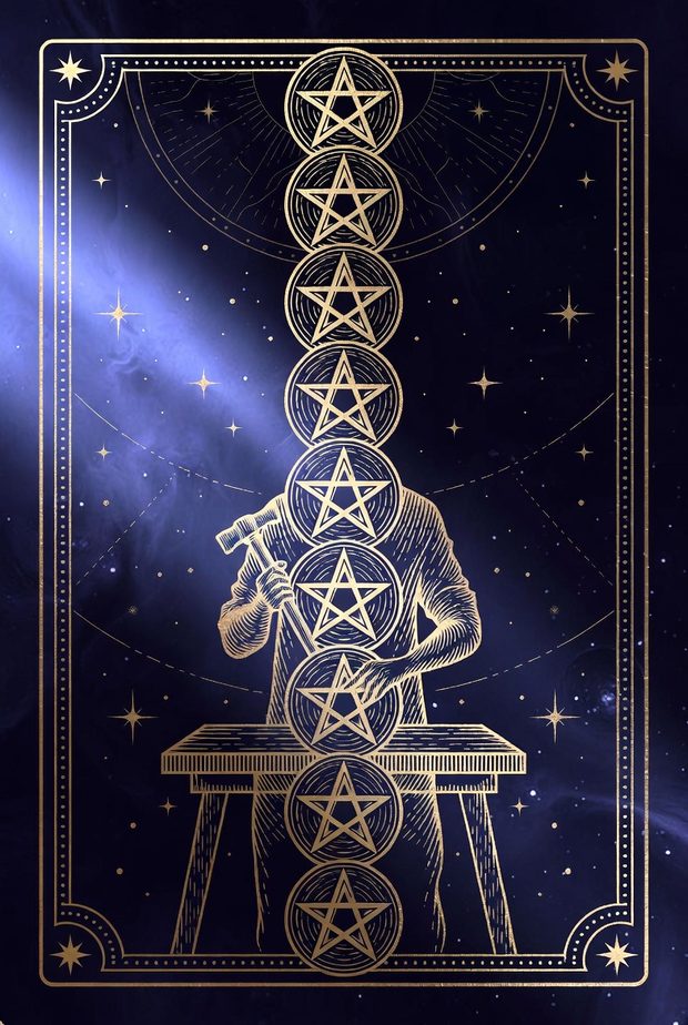 Tılsım Sekiz tarot kartı görseli